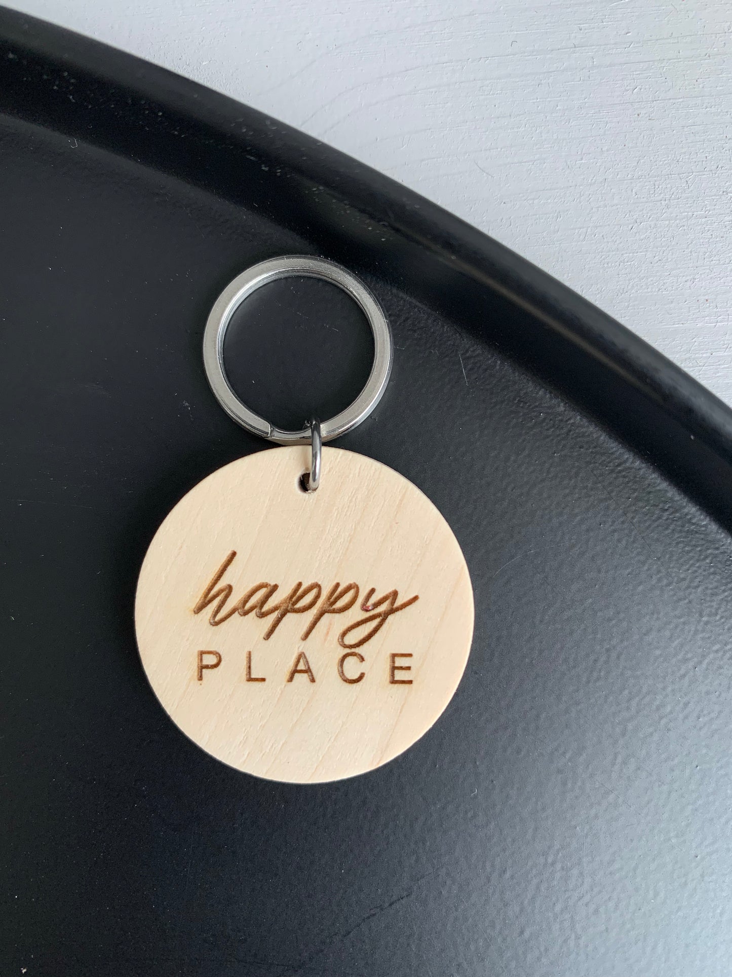 Schlüsselanhänger - happy Place