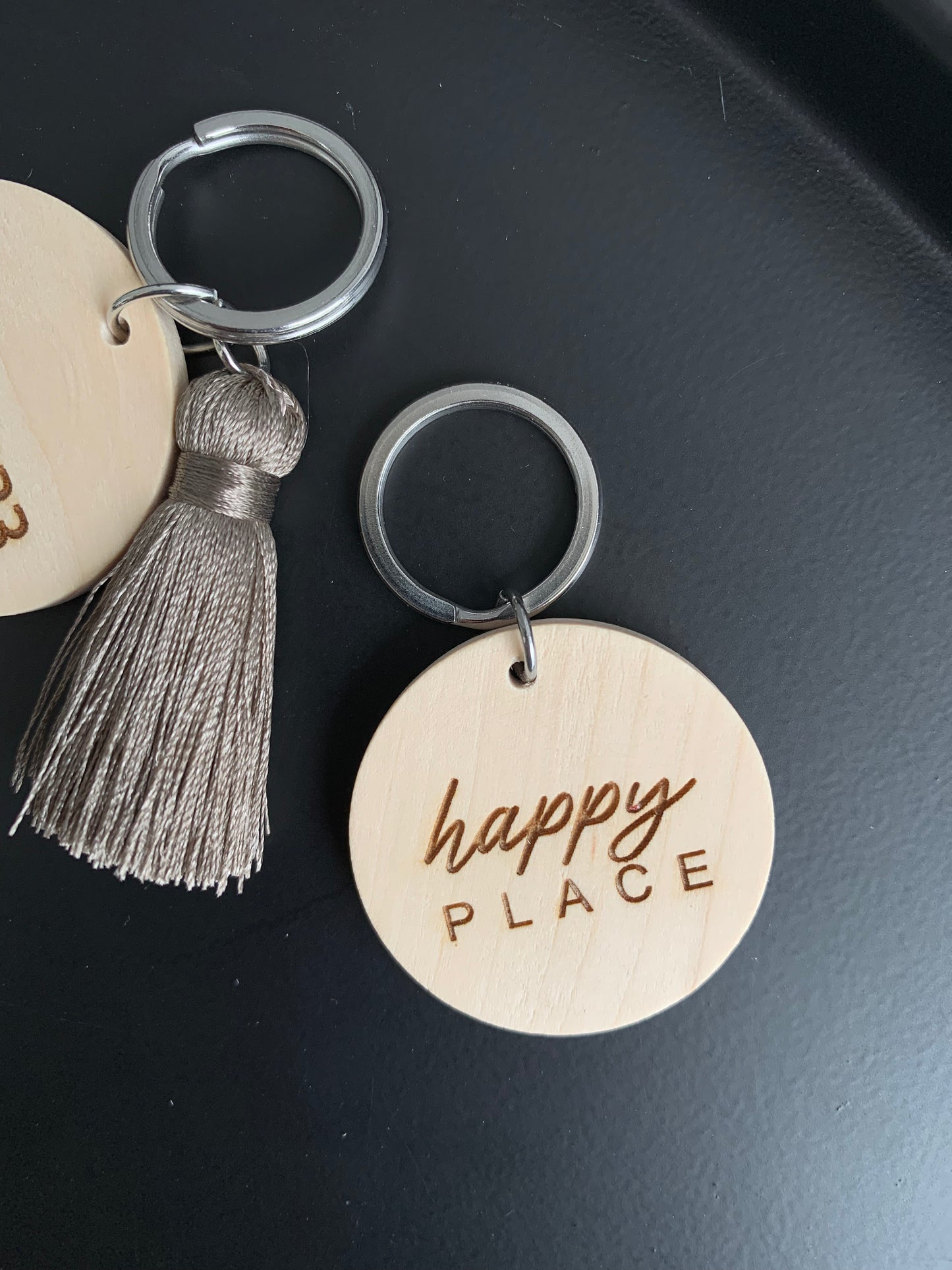 Schlüsselanhänger - happy Place