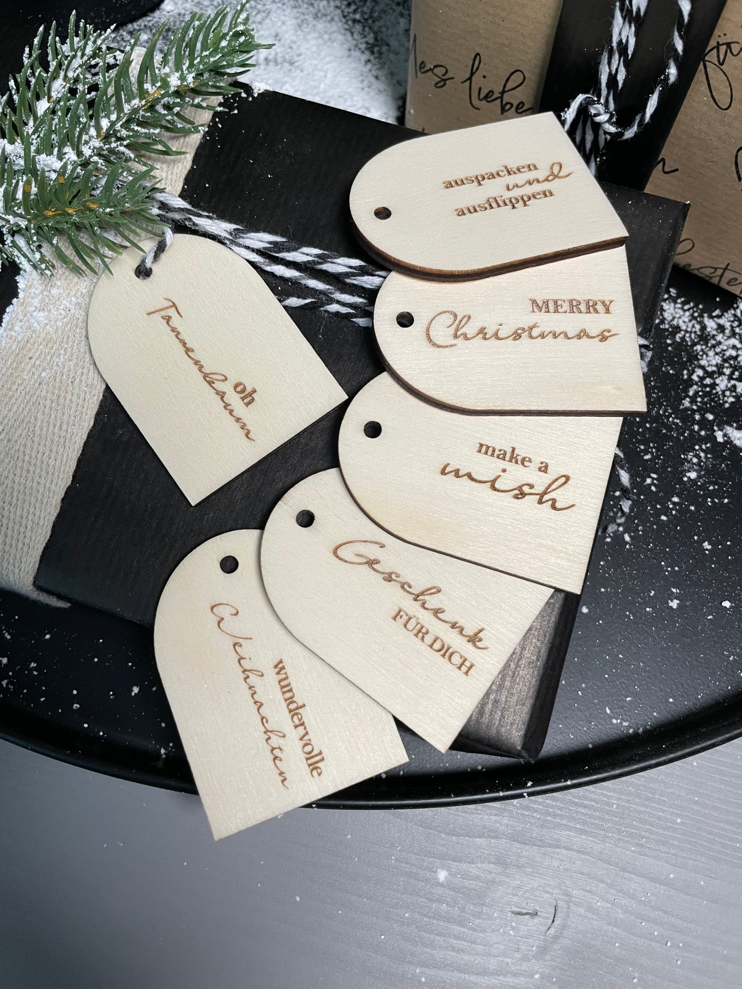 Geschenkanhänger Weihnachten
